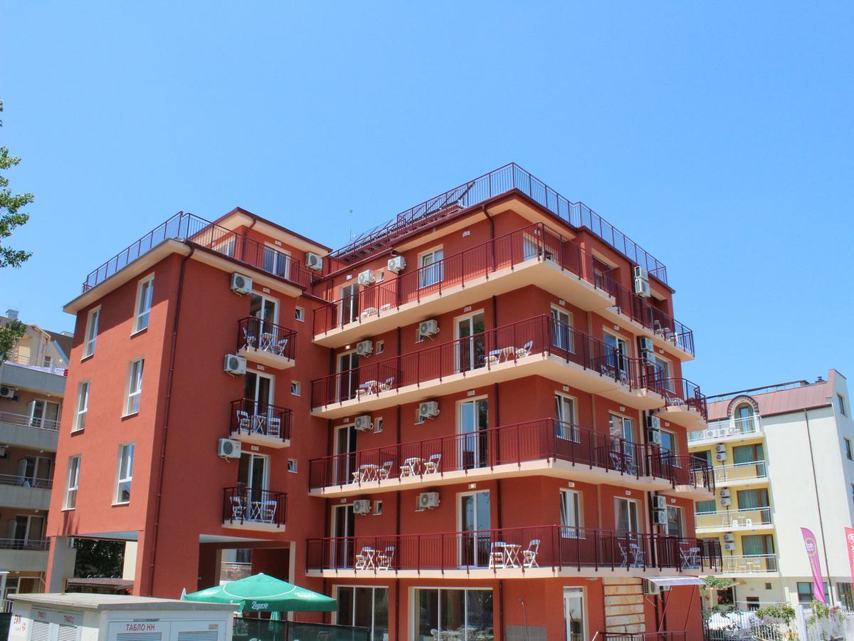 Hotel Sapphire Приморско Экстерьер фото